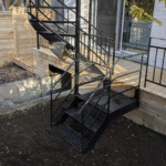 Balcon et terrasse en cèdre de l'est